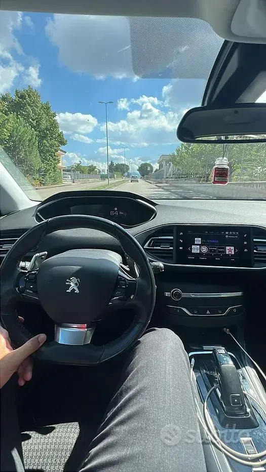 Usata Peugeot 308 131 CV (96 kW) 2021 Bianco Berlina