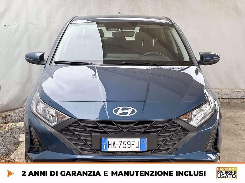 Usata Hyundai i20 79 CV (58 kW) 2025 Blu Utilitaria