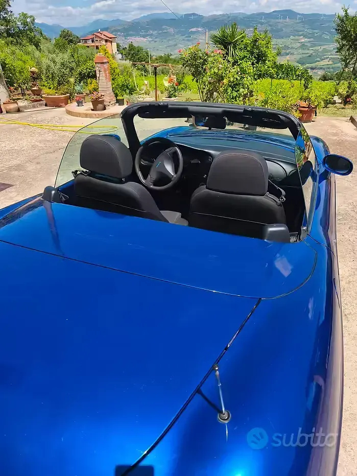 Usata Fiat Barchetta 131 CV (96 kW) 1999 Blu Cabrio