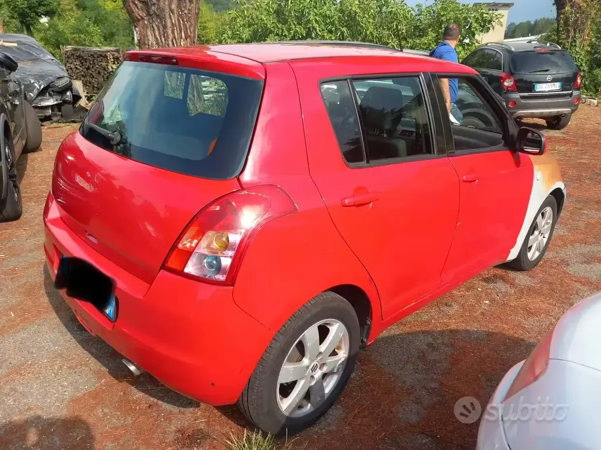 Usata Suzuki Swift GL 92 CV (67 kW) 2008 Rosso Utilitaria