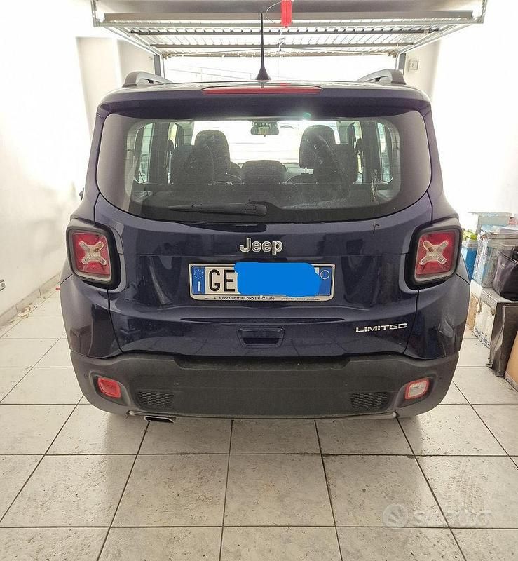 Usata Jeep Renegade Limited 130 CV (95 kW) 2021 Blu SUV