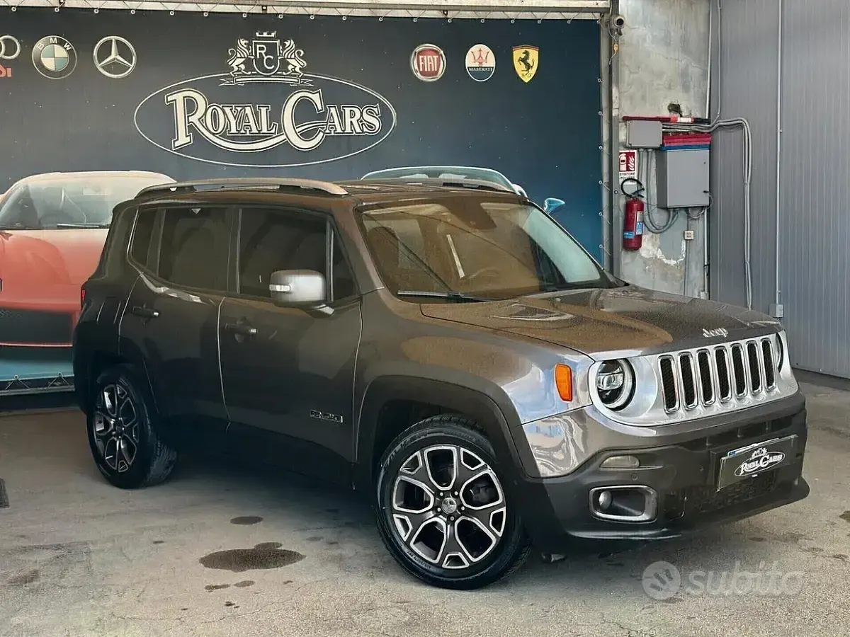 Usata Jeep Renegade Limited 120 CV (88 kW) 2017 Grigio SUV