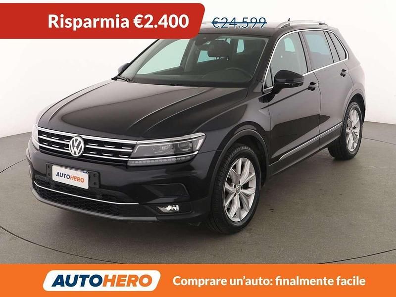 Usata VW Tiguan Advance 150 CV (110 kW) 2020 Nero SUV