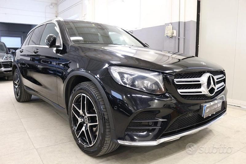 Usata Mercedes GLC250 Premium 204 CV (150 kW) 2018 Nero SUV
