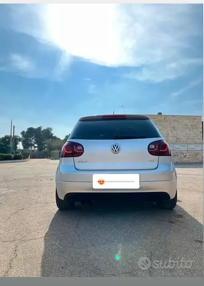 Usata VW Golf VI GT 105 CV (77 kW) 2008 Grigio Utilitaria