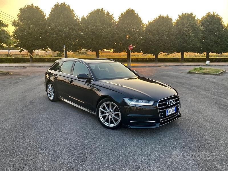 Usata Audi A6 S-Line 190 CV (139 kW) 2018 Nero Station wagon