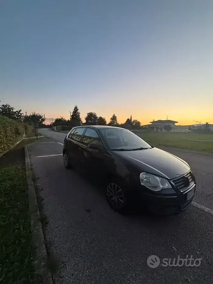 Usata VW Polo 69 CV (50 kW) 2007 Nero Utilitaria