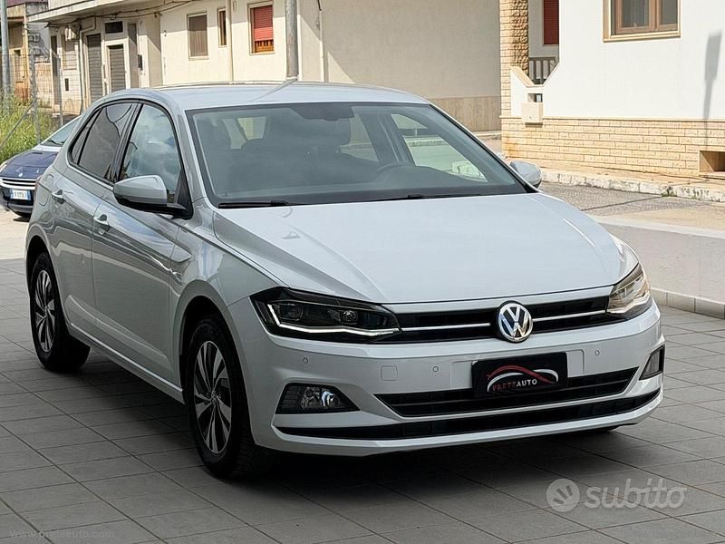 Usata VW Polo Highline 95 CV (69 kW) 2018 Bianco Utilitaria