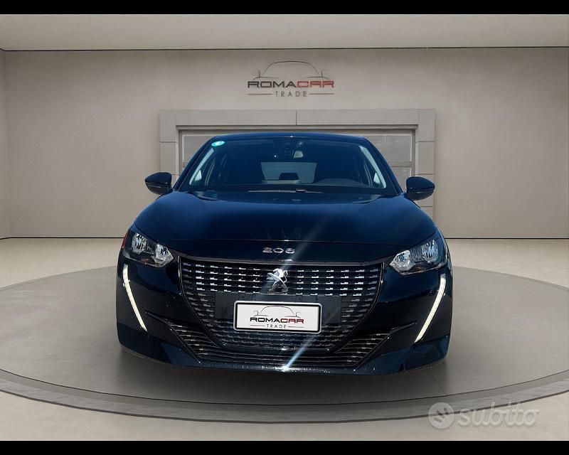 Usata Peugeot 208 Allure 101 CV (74 kW) 2023 Nero Utilitaria