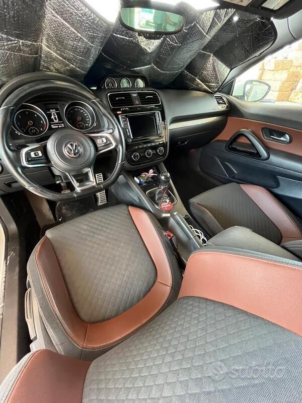 Usata VW Scirocco 150 CV (110 kW) 2016 Bianco Coupé