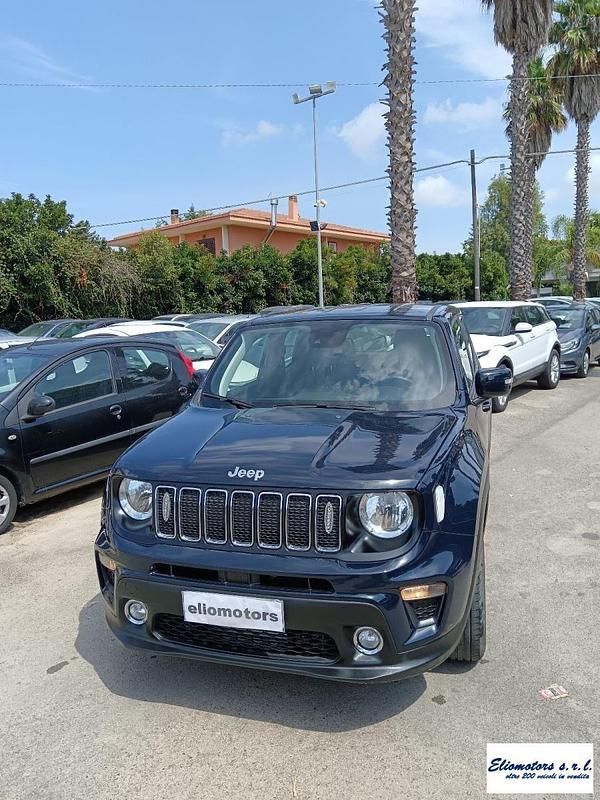 Usata Jeep Renegade Longitude 140 CV (102 kW) 2021 Blu/azzurro(met.) SUV