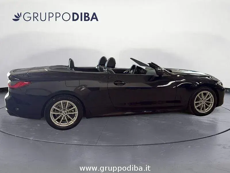 Usata BMW 420 Cabriolet Sport Line 190 CV (139 kW) 2022 Nero Cabrio