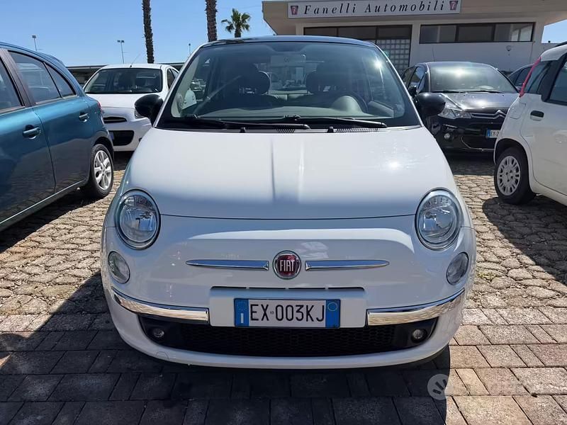 Usata Fiat 500 Lounge 69 CV (50 kW) 2014 Bianco Berlina