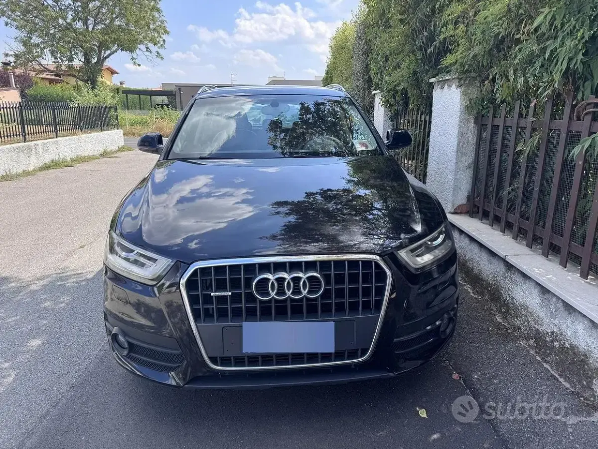 Usata Audi Q3 177 CV (130 kW) 2017 Nero SUV