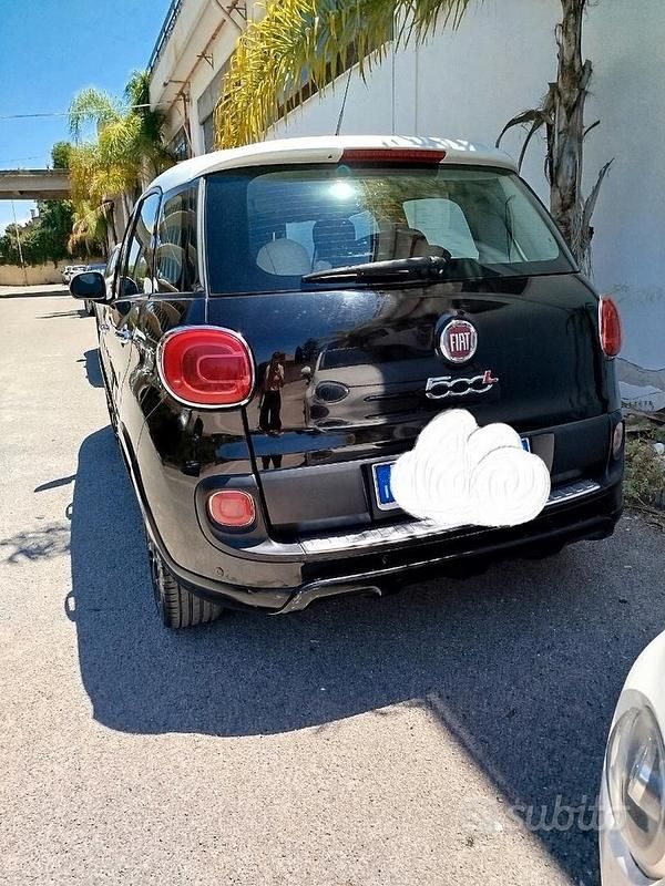 Usata Fiat 500L 85 CV (62 kW) 2015 Nero Monovolume