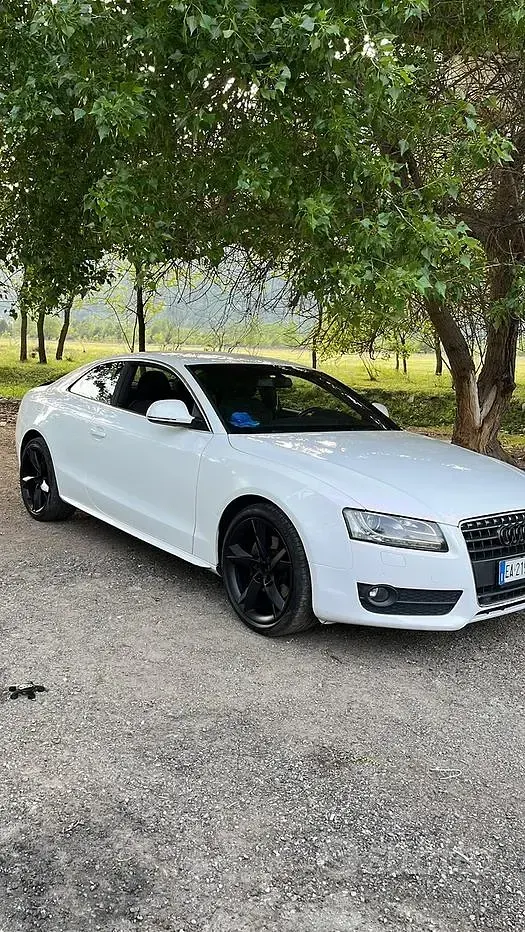Usata Audi A5 190 CV (139 kW) 2009 Bianco Coupé