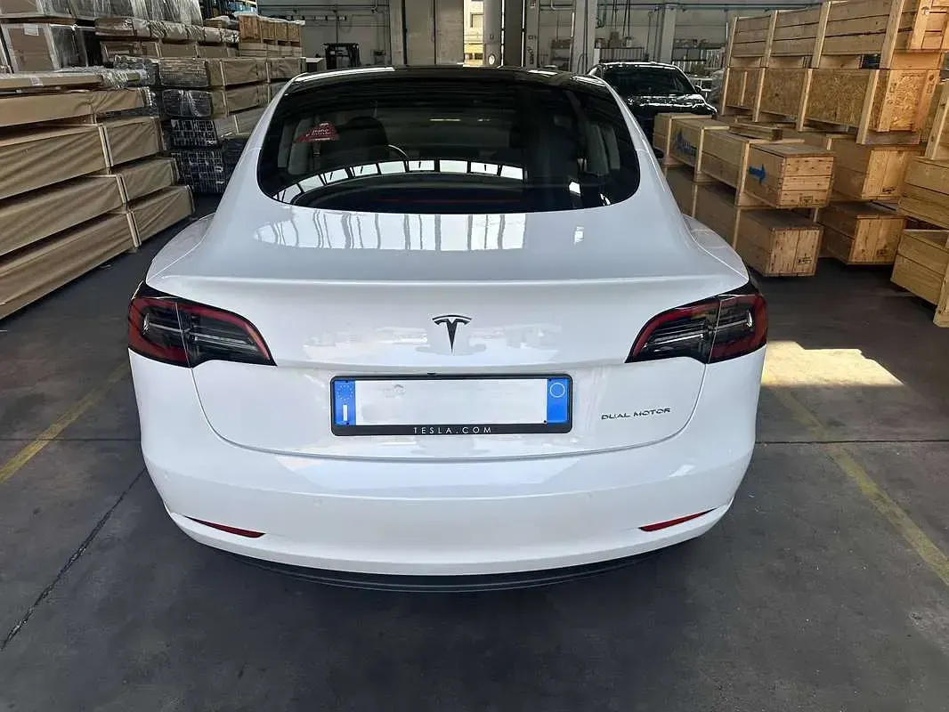 Usata Tesla Model 3 Long Range AWD 152 kW (208 CV) 2021 Bianco Berlina