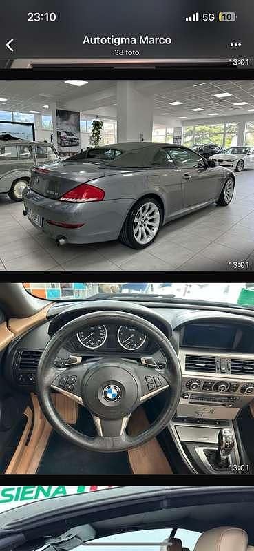Usata BMW 635 Cabriolet 286 CV (210 kW) 2009 Cabrio