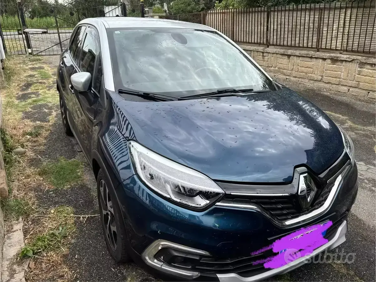 Usata Renault Captur 131 CV (96 kW) 2019 Blu SUV