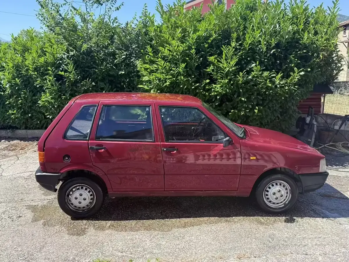 Usata Fiat Uno 45 CV (33 kW) 1988 Rosso Utilitaria
