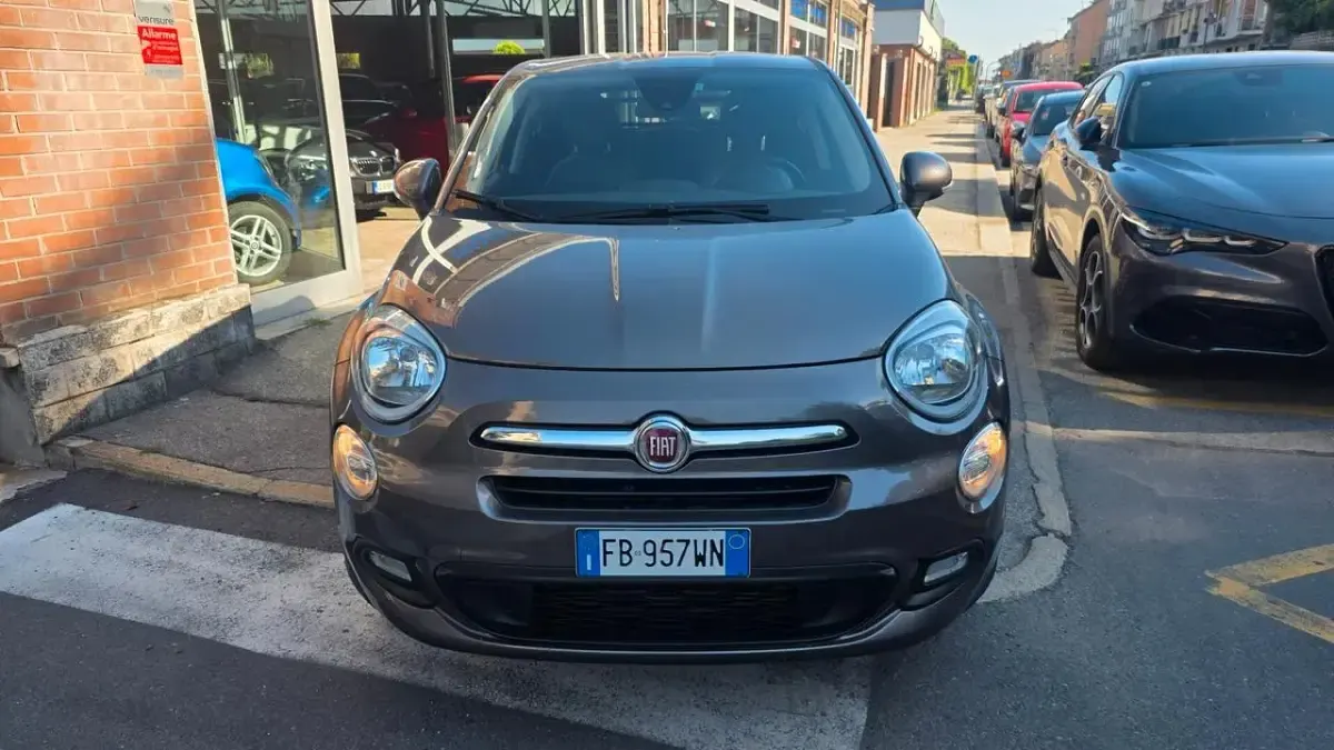 Usata Fiat 500X Pop Star 95 CV (69 kW) 2015 Grigio SUV