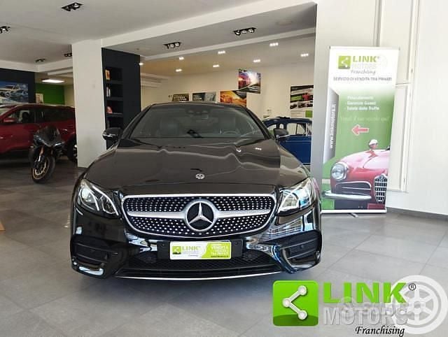 Usata Mercedes E220 Premium 194 CV (142 kW) 2017 Nero Coupé
