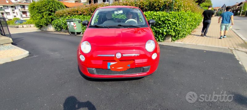 Usata Fiat 500 Pop 69 CV (50 kW) 2009 Rosso Utilitaria