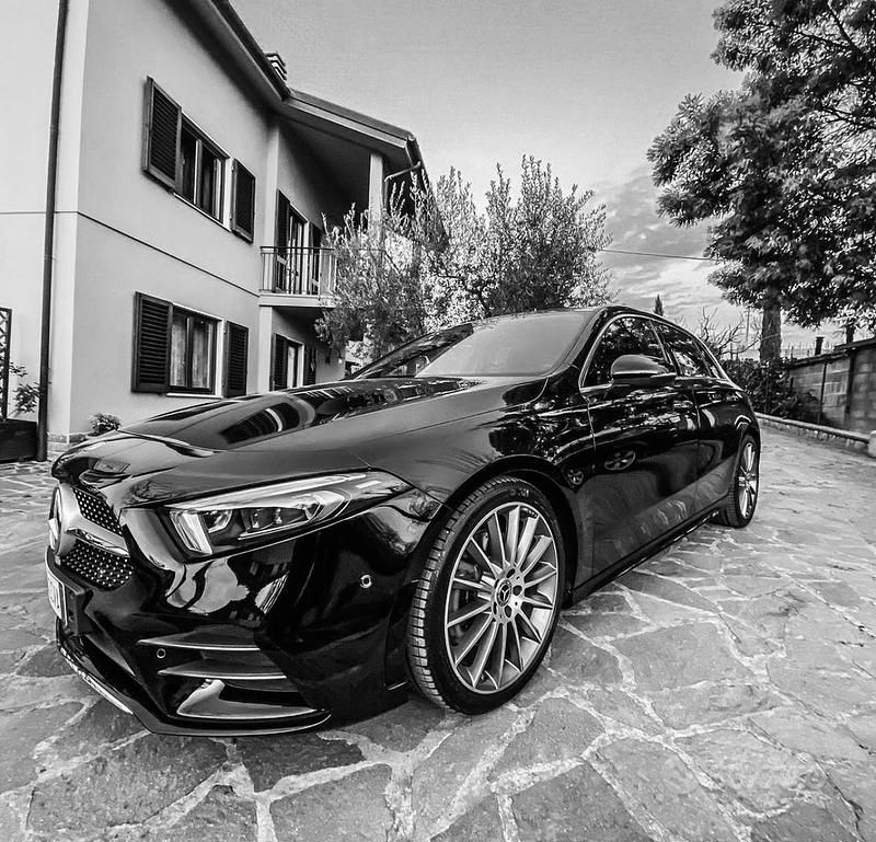 Usata Mercedes A200 150 CV (110 kW) 2019 Nero Coupé