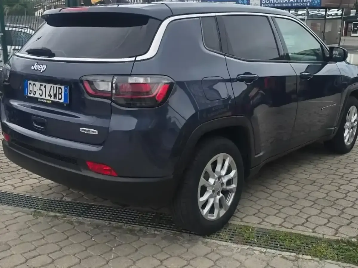Usata Jeep Compass Longitude 131 CV (96 kW) 2021 Blu/azzurro SUV