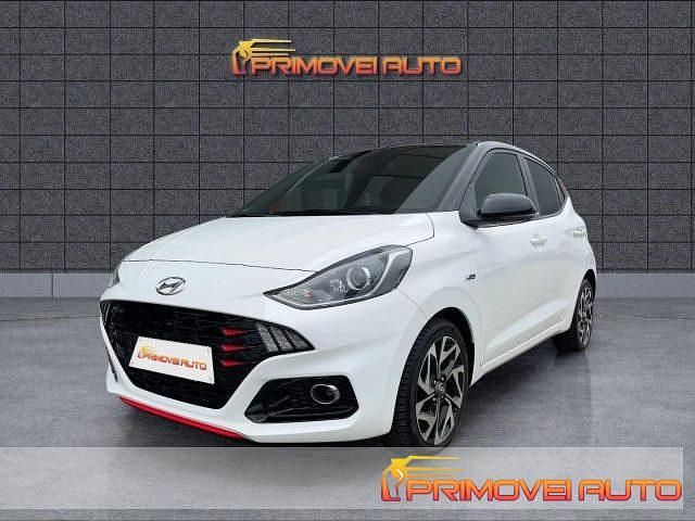 Usata Hyundai i10 N Line 101 CV (74 kW) 2020 Bianco Utilitaria