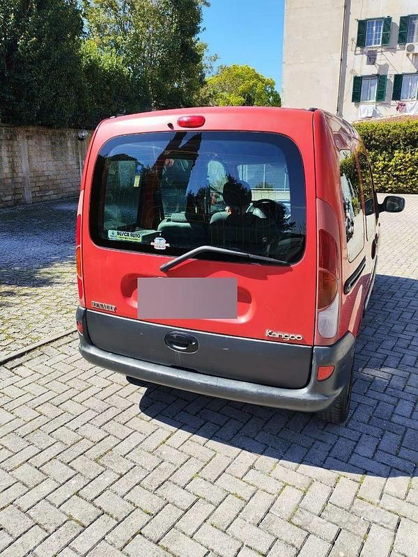 Usata Renault Kangoo 2003 Rosso Monovolume