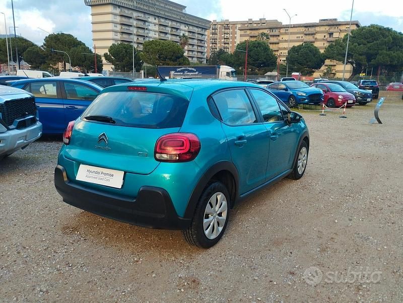 Usata Citroën C3 82 CV (60 kW) 2021 Blu Utilitaria