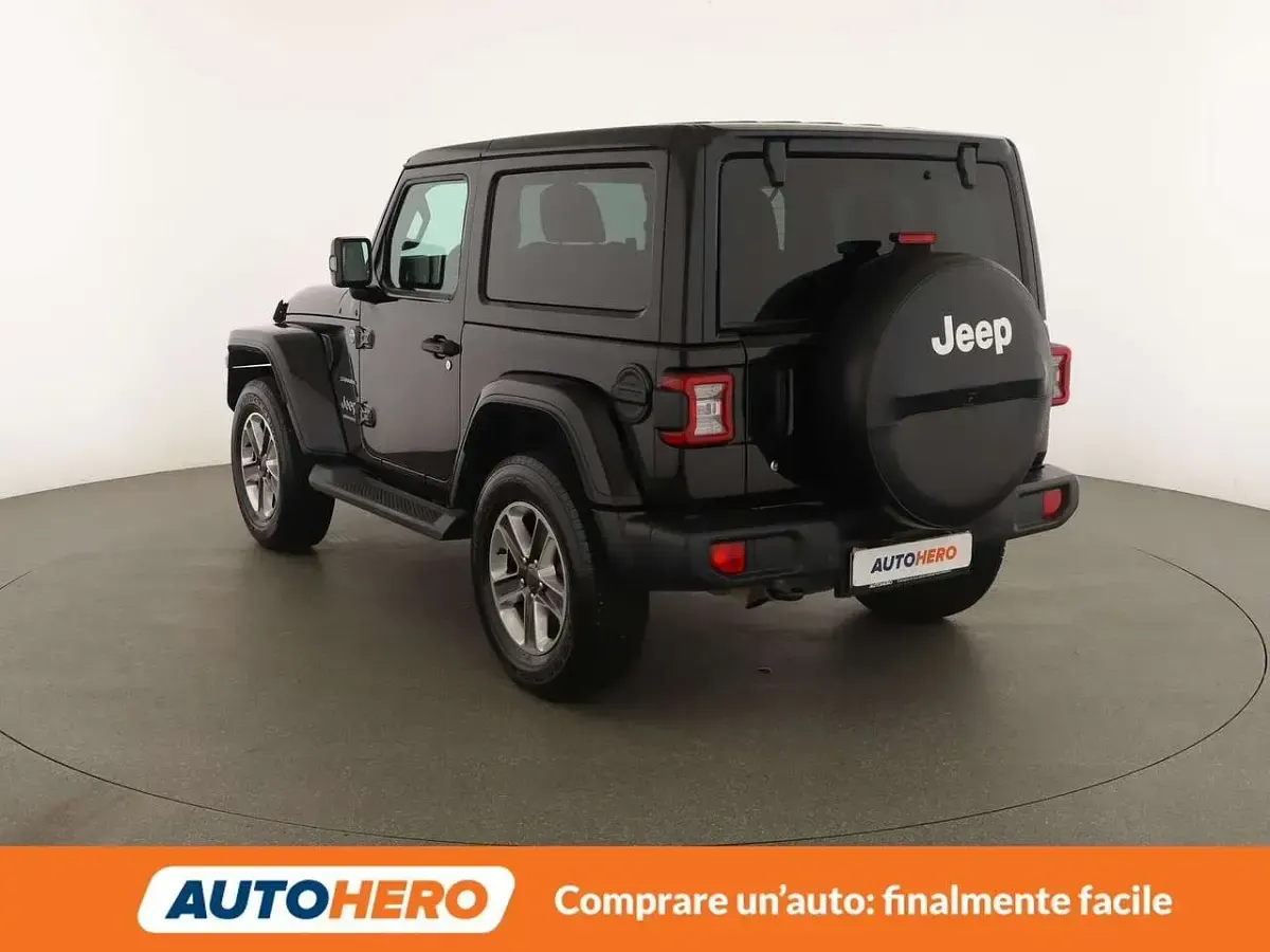 Usata Jeep Wrangler Sahara 200 CV (147 kW) 2019 Nero SUV