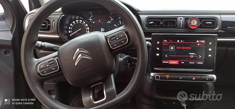 Usata Citroën C3 PureTech 82 CV (60 kW) 2017 Nero Berlina