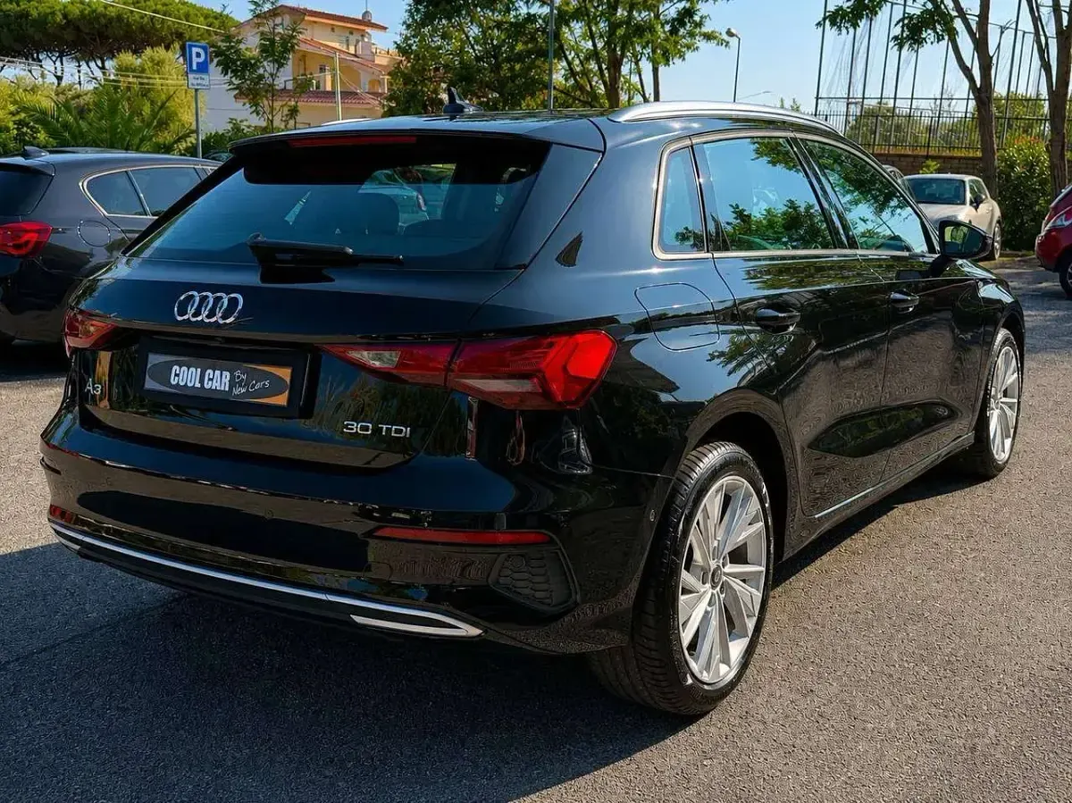 Usata Audi A3 Advanced 116 CV (85 kW) 2021 Nero Berlina
