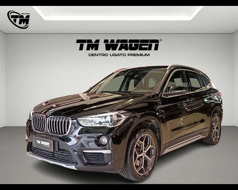 Usata BMW X1 xLine 150 CV (110 kW) 2018 Nero SUV
