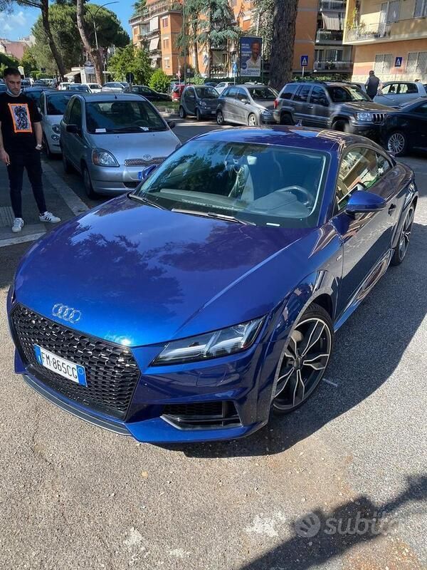 Usata Audi TTS S-Line 180 CV (132 kW) 2016 Blu Coupé
