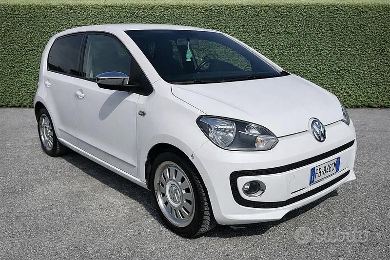 Usata VW up! 75 CV (55 kW) 2015 Bianco Utilitaria
