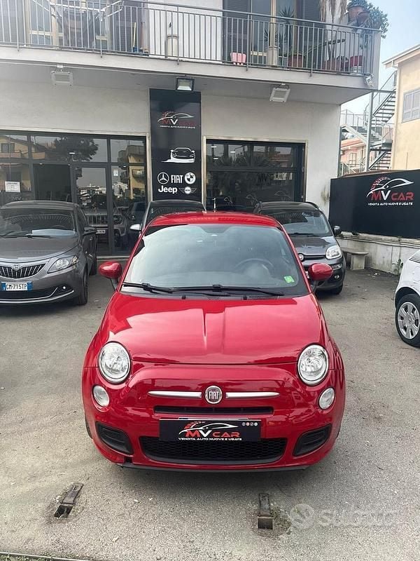 Usata Fiat 500S S 69 CV (50 kW) 2014 Rosso Utilitaria