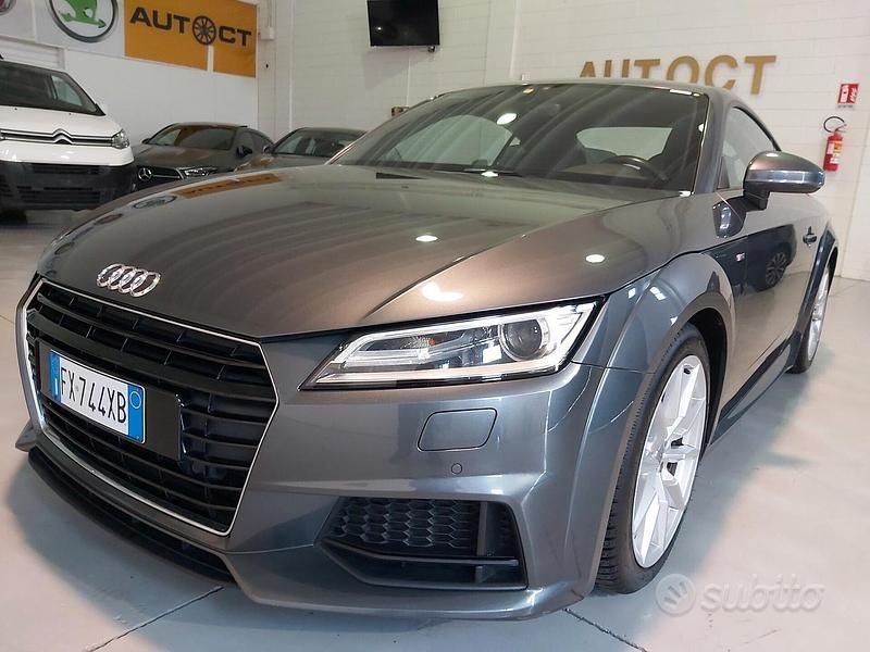 Grigio Usata 2015 Audi TT S-Line Coupé | 18.900 € (Buon prezzo) - Immagine 1/4