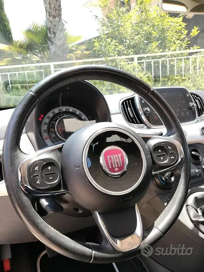 Usata Fiat 500 Mirror 69 CV (50 kW) 2017 Bianco Berlina