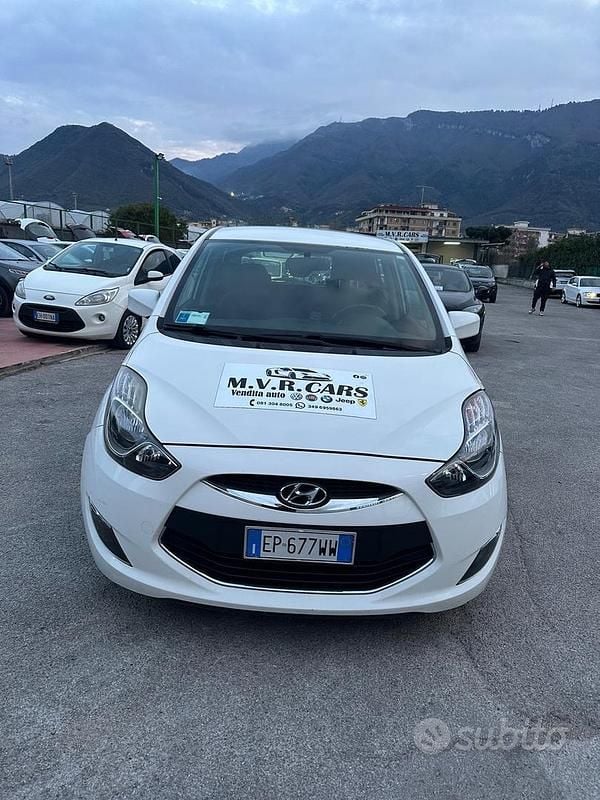 Usata Hyundai ix20 Style 90 CV (66 kW) 2013 Bianco Utilitaria