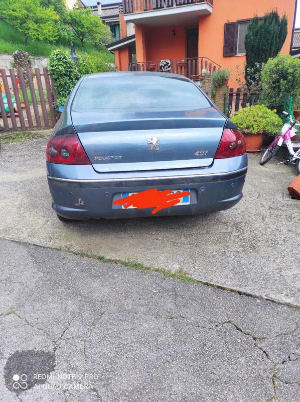 Usata Peugeot 407 136 CV (100 kW) 2004 Grigio Berlina