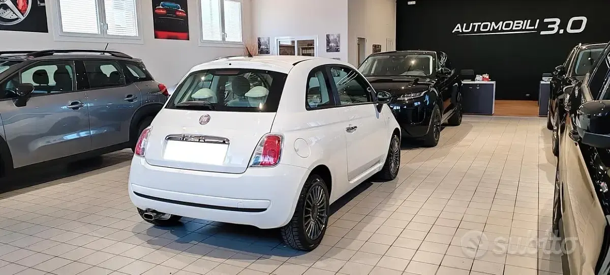 Usata Fiat 500 Lounge 69 CV (50 kW) 2010 Bianco Berlina