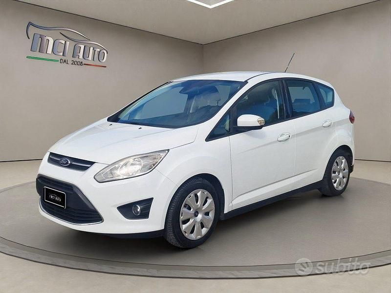 Usata Ford C-MAX 115 CV (84 kW) 2014 Bianco Monovolume