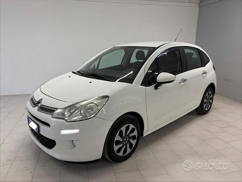 Usata Citroën C3 PureTech 82 CV (60 kW) 2014 Bianco Berlina