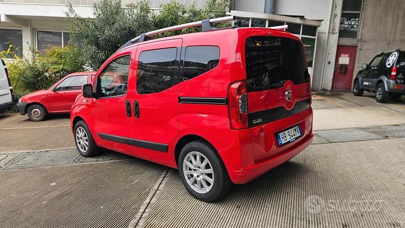Usata Fiat Qubo Dynamic 75 CV (55 kW) 2011 Rosso Monovolume
