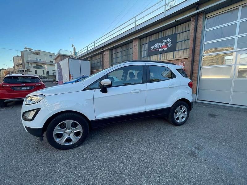 Usata Ford Ecosport Titanium 100 CV (73 kW) 2018 Bianco SUV