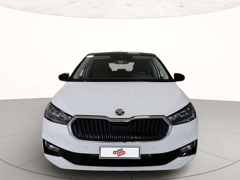 Usata Skoda Fabia Selection 80 CV (58 kW) 2025 Bianco luna metallizzato nero tulipano perlato Berlina