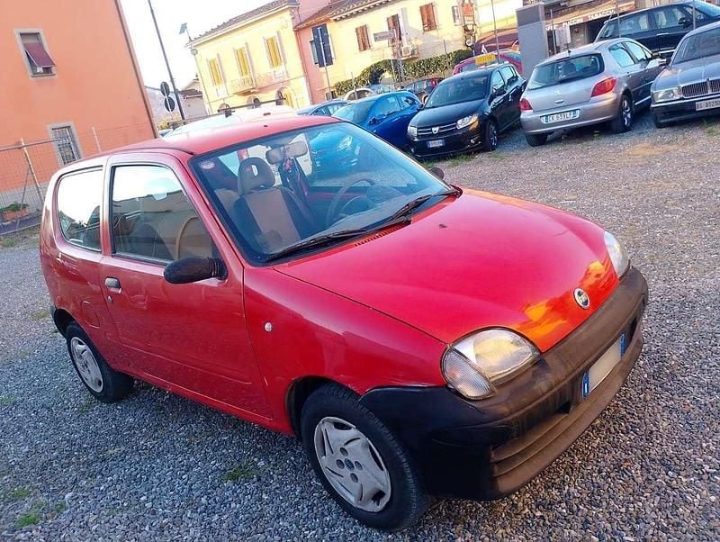 Usata Fiat Seicento Active 54 CV (39 kW) 2006 Rosso Utilitaria